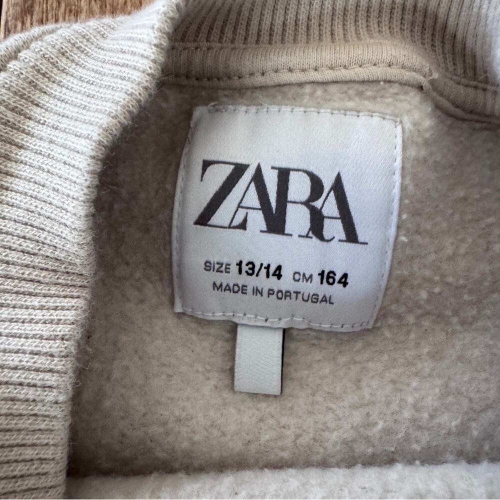 Zara Kids Graphic Sweatshirt Print “Dance to the Beat of the Sound” Size 13/14 - Picture 7 of 7